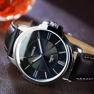 YAZOLE  Quartz Watch Business Mens
