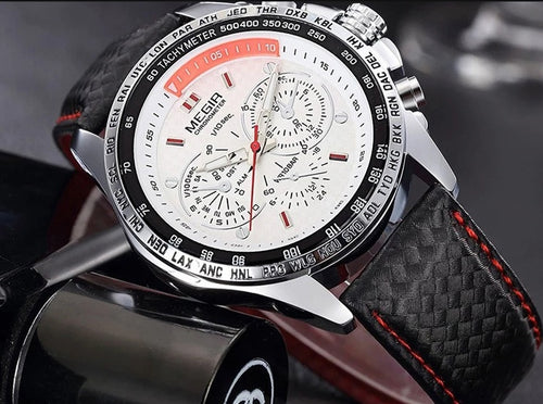 Original   1010 Leather Strap 3ATM Waterproof