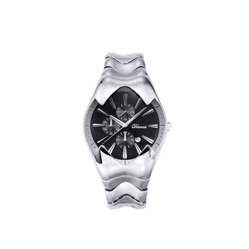 Quartz Watch with Wormhole Dial